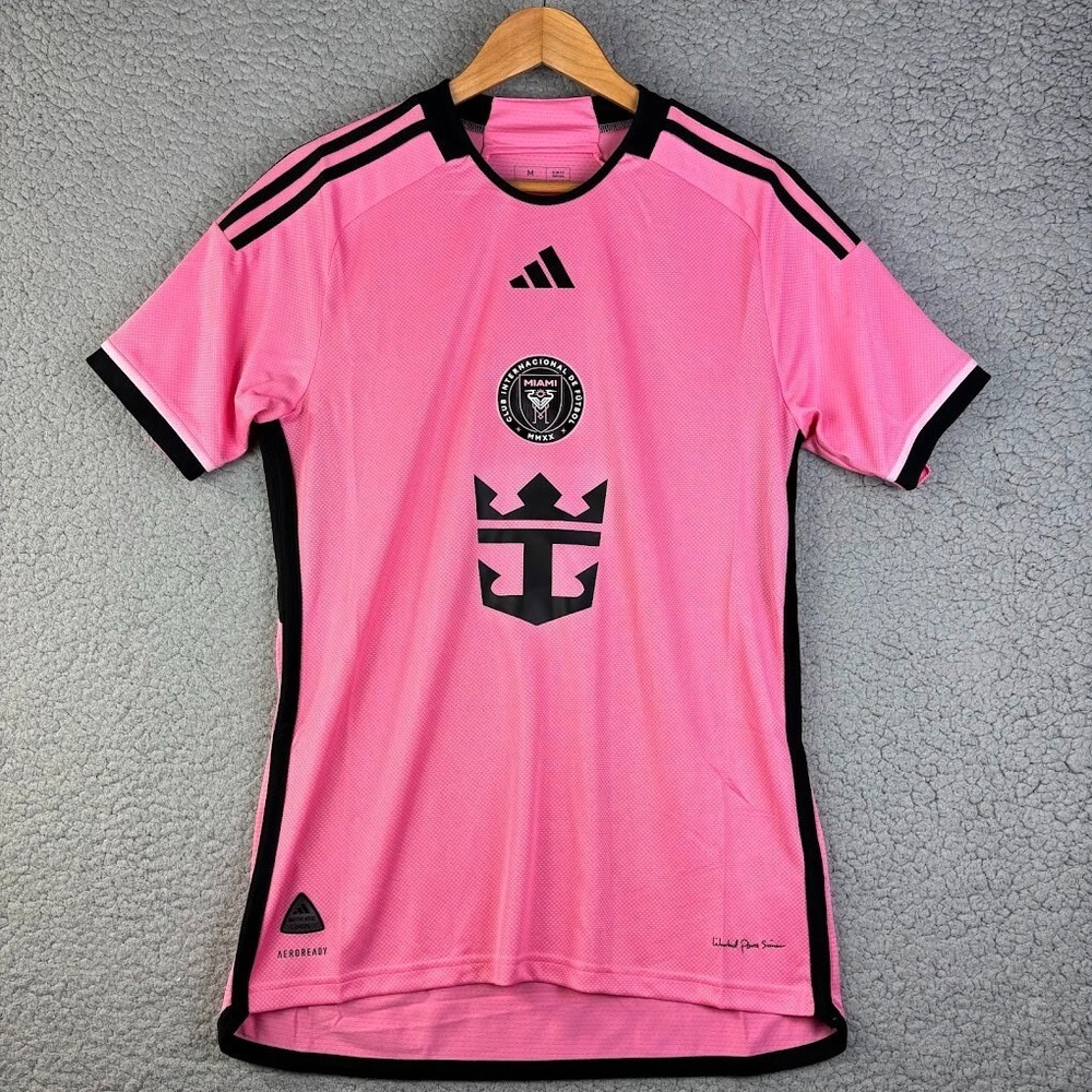 ADIDAS Inter Miami 2025 Soccer Jersey Men's Size 2XL XXL Pink $150 NWT
